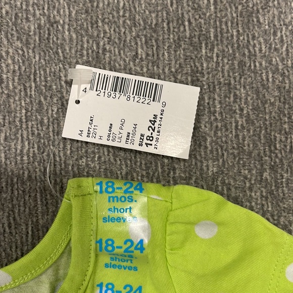 NWT Children’s Place Butterfly Tee - Picture 3 of 3